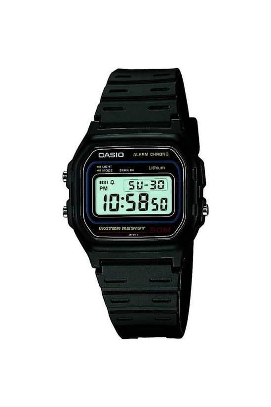 Casio Retro Plastic/resin Classic Digital Quartz Watch - W-59-1Vqes 1