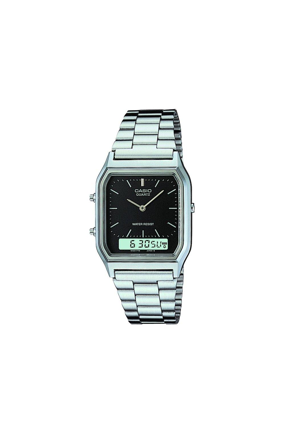 Classic Stainless Steel Classic Combination Watch - Aq-230A-1Dmqyes