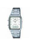 Casio Classic Stainless Steel Classic Combination Watch - Aq-230A-7Dmqyes thumbnail 1