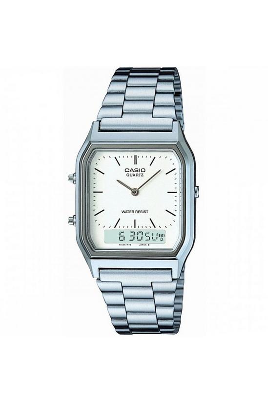 Casio Classic Stainless Steel Classic Combination Watch - Aq-230A-7Dmqyes 1