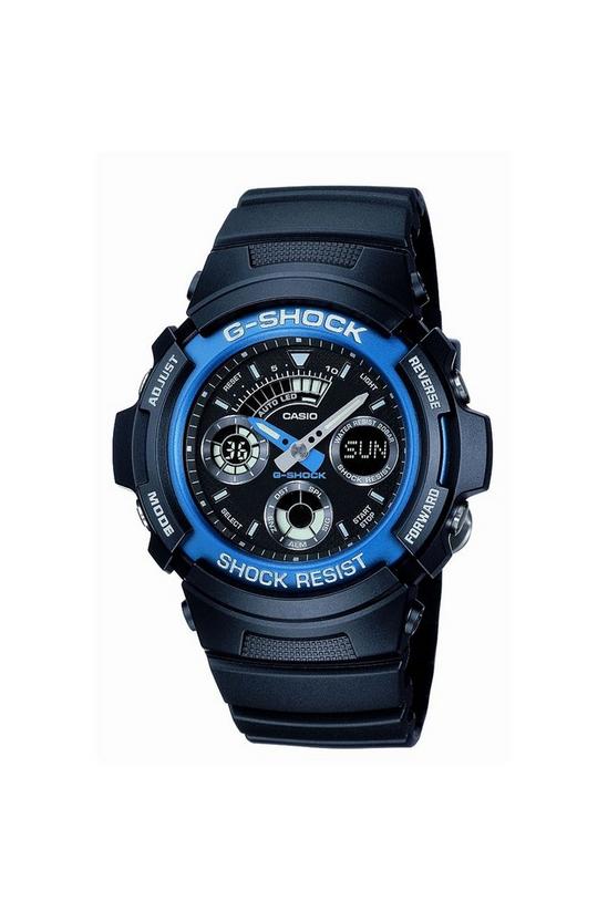 Casio G-Shock Plastic/resin Classic Combination Quartz Watch - Aw-591-2Aer 1