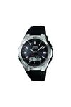 Casio Waveceptor Stainless Steel Classic Combination Watch - Wva-M640-1Aer thumbnail 1