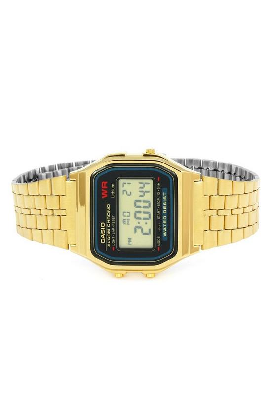 Casio Collection Plated Stainless Steel Classic Quartz Watch - A159Wgea-1Ef 2