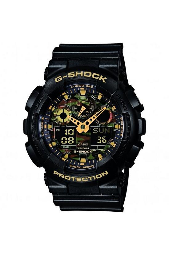 Casio G-Shock Plastic/resin Classic Combination Watch - Ga-100Cf-1A9Er 1