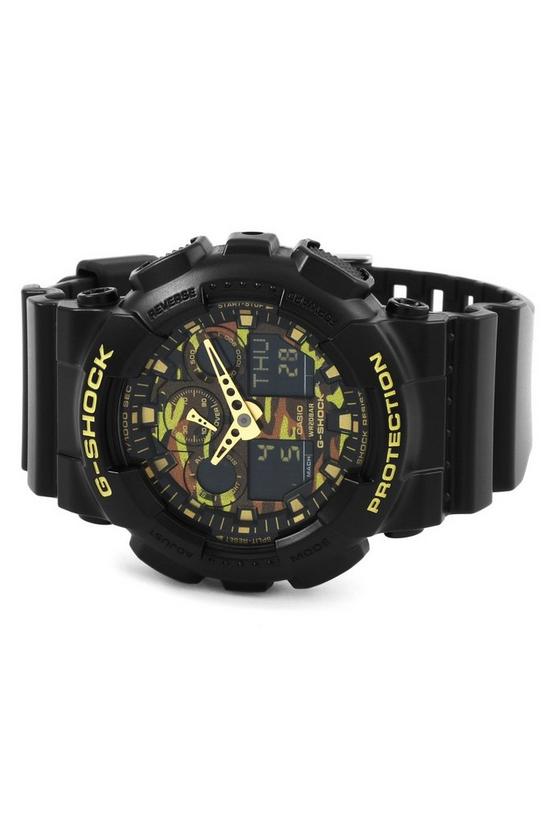 Casio G-Shock Plastic/resin Classic Combination Watch - Ga-100Cf-1A9Er 2