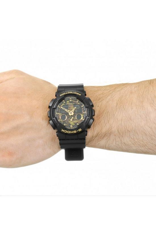 Casio G-Shock Plastic/resin Classic Combination Watch - Ga-100Cf-1A9Er 5