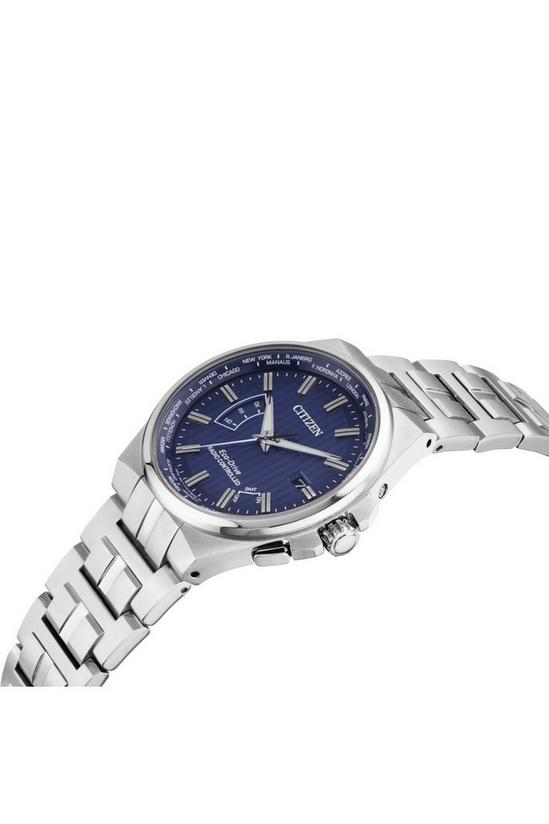 Citizen World Perpetual A.t Stainless Steel Classic Watch - Cb0160-51L 2