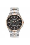 Citizen World Perpetual A.t Stainless Steel Classic Watch - CB0166-54H thumbnail 1