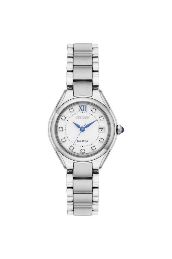 Citizen Silhouette Crystal Stainless Steel Classic Watch - Ew2540-83A 1