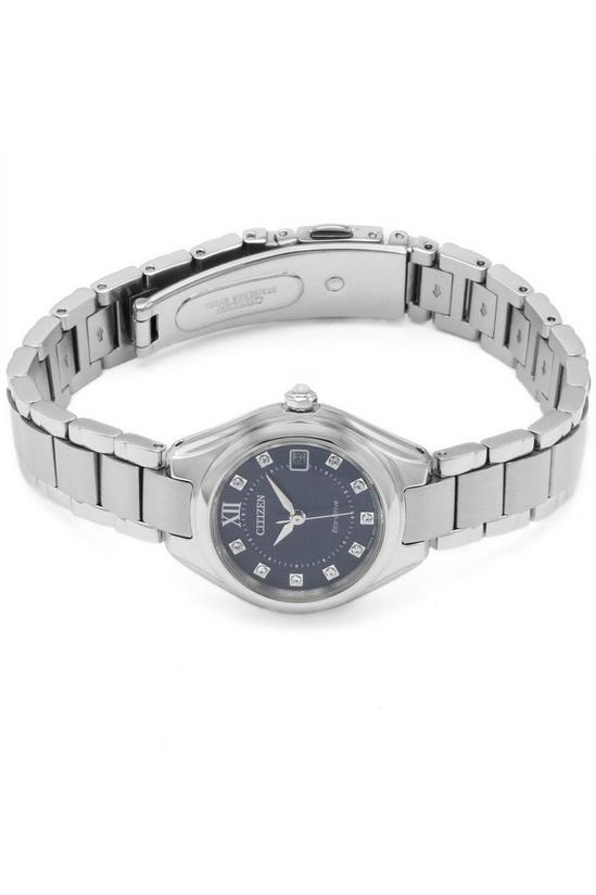 Citizen Silhouette Crystal Stainless Steel Classic Watch - Ew2540-83L 4
