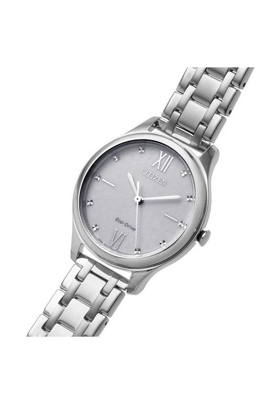 Citizen Silhouette Stainless Steel Classic Eco-Drive Watch - Em0500-73A 4