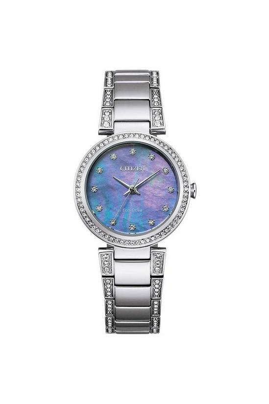 Citizen Silhouette Crystal Stainless Steel Classic Watch - Em0840-59N 1