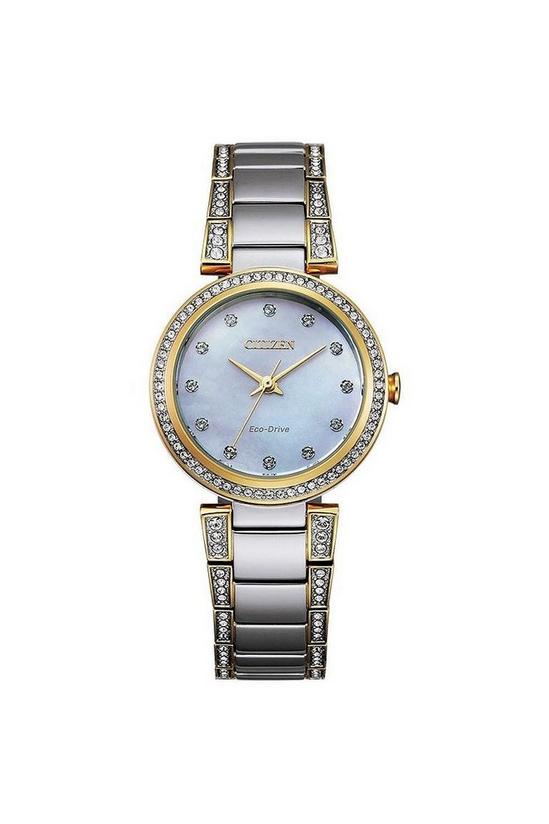 Citizen Silhouette Crystal Stainless Steel Classic Watch - Em0844-58D 1
