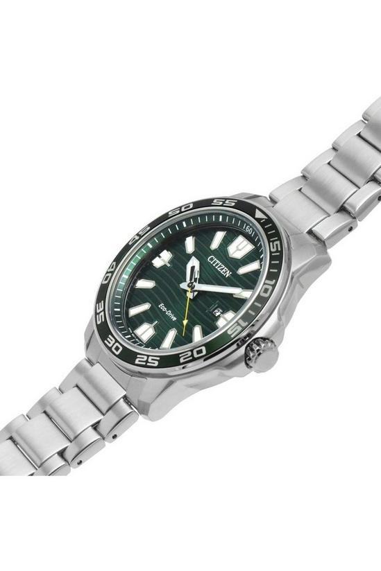 Citizen Sport Stainless Steel Classic Eco-Drive Watch - Aw1526-89X 4