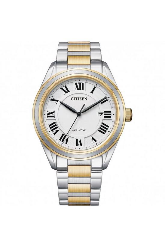 Citizen Arezzo Stainless Steel Classic Eco-Drive Watch - Aw1694-50A 1