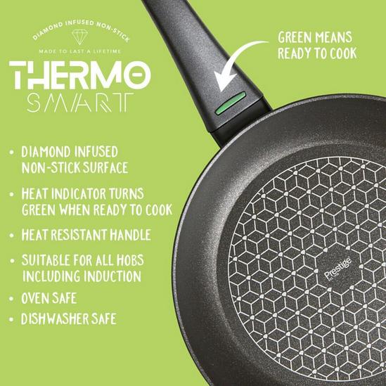 Prestige Thermo Smart - Frying Pan 20cm - Heat Indicator - Superior Non Stick 6