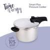 Prestige Smart Plus Induction Pressure Cooker Stainless Steel 6L, Cooks 70% Faster thumbnail 1