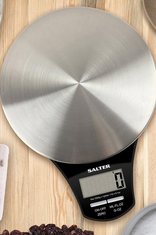 Salter Stainless Steel Aquatronic Electronic Digital Kitchen Scale 3