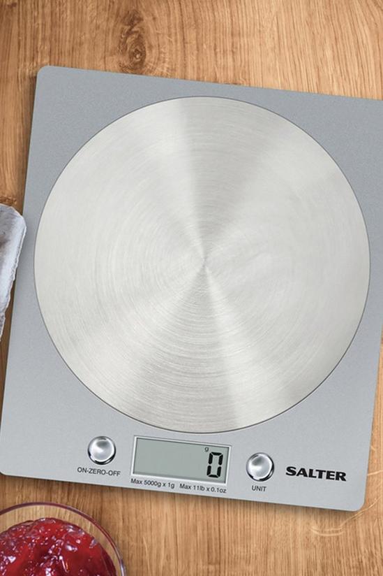 Salter Disc Electronic Silver Kitchen Scale 5