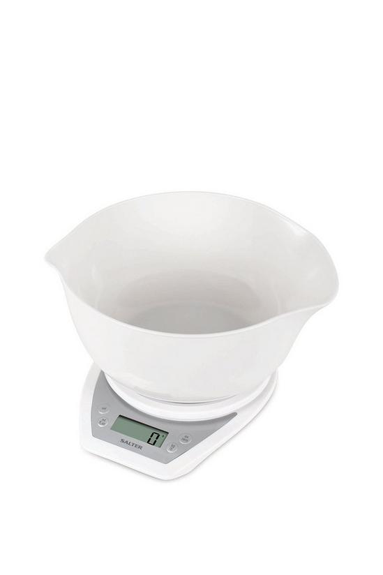 Salter Digital Kitchen Scales with Dual Pour Mixing Bowl 1