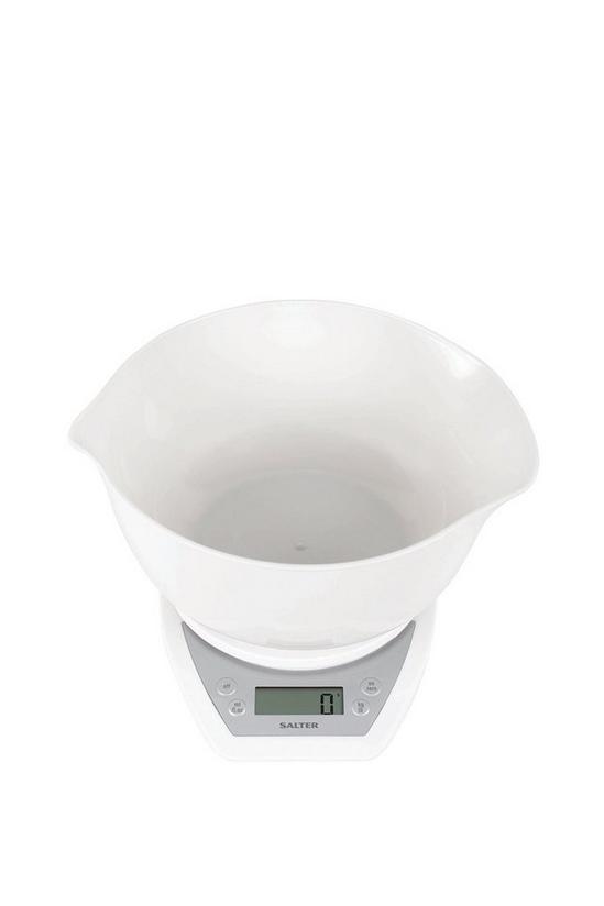 Salter Digital Kitchen Scales with Dual Pour Mixing Bowl 2