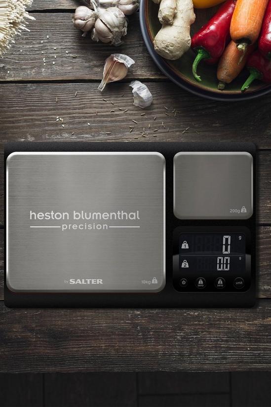 Salter Heston Blumenthal Precision Dual Platform Digital Kitchen Scales 5
