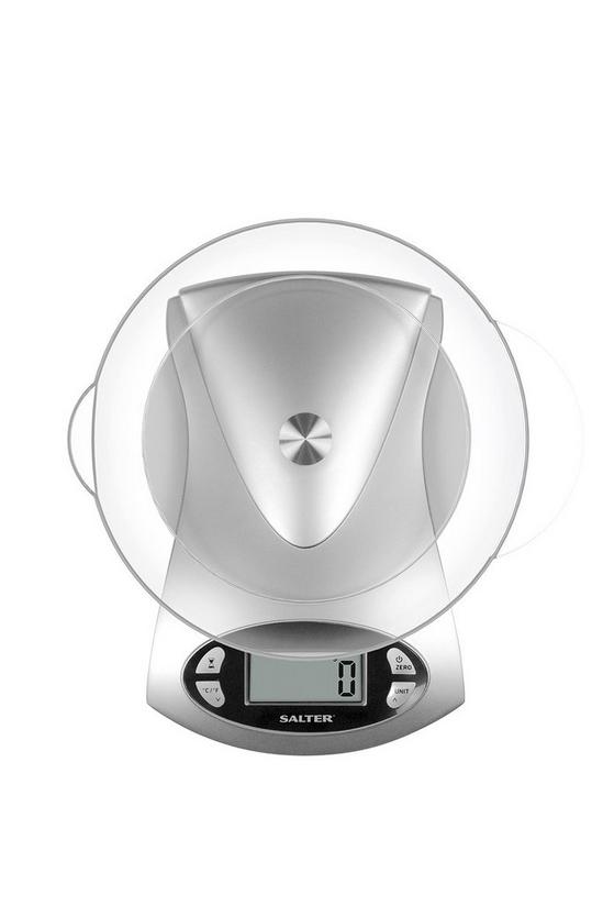 Salter Silver Salter 5KG Electronic Kitchen Scale with Jug 2
