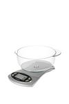 Salter Silver Salter 5KG Electronic Kitchen Scale with Jug thumbnail 3