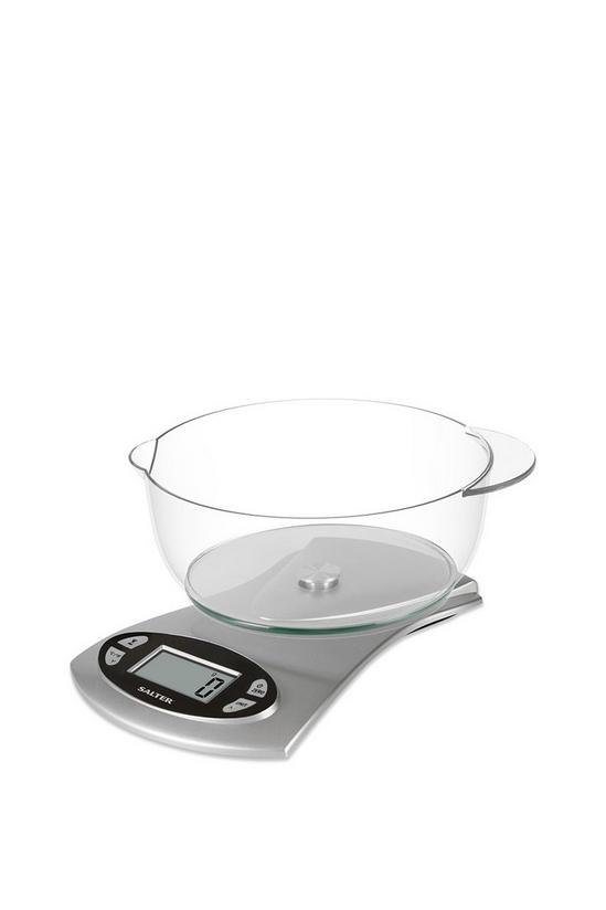 Salter Silver Salter 5KG Electronic Kitchen Scale with Jug 3