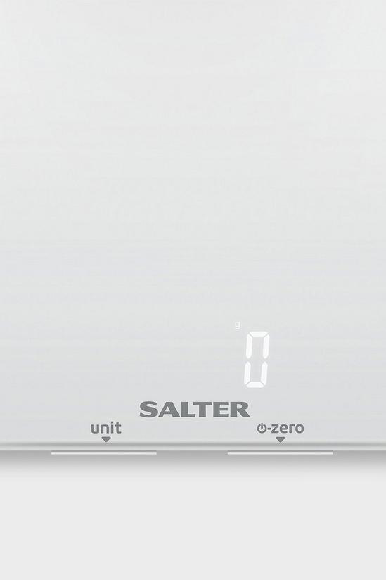 Salter Ghost Kitchen Scales White 3