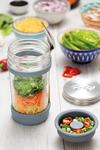 Kilner All in 1 Food To Go Jar with Silicone Holder thumbnail 2