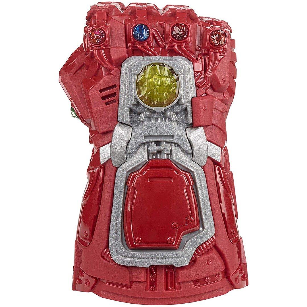 Marvel : Endgame Red Infinity Gauntlet Electronic Fist Roleplay Toy with Lights and Sounds