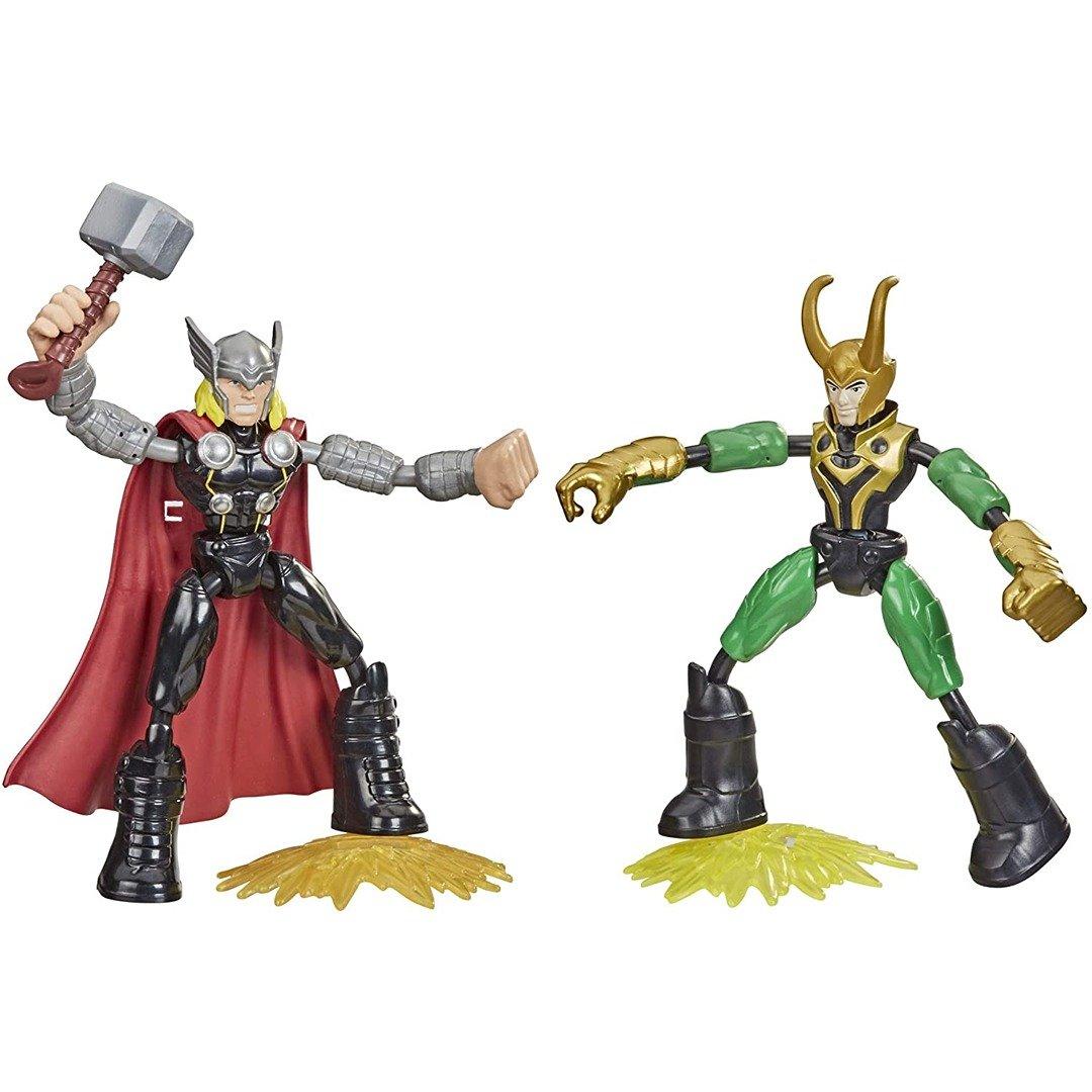 Bend And Flex Thor Vs Loki Figures