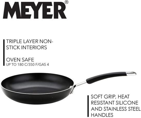 Meyer Frying Pan Set Dishwasher Safe Non Stick Induction Cookware - 20/28 cm 3