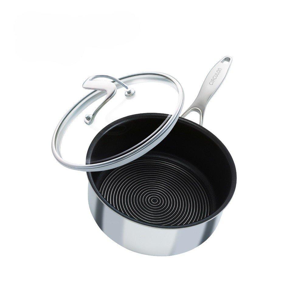 SteelShield C-Series Cooking Pots Non Stick Stainless Steel Pan - 18 cm