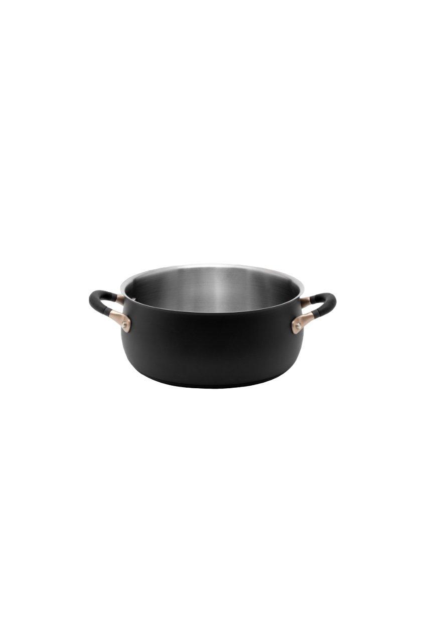 Accent 24cm Stainless Steel Casserole, Induction Suitable