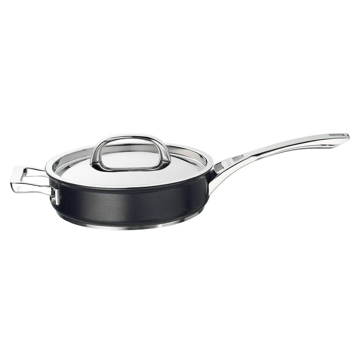 Infinite 24cm Non Stick Saute Pan With Lid Dishwasher Safe Easy Clean
