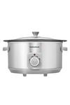 Morphy Richards Brushed Stainless Steel 6.5L Slow Cooker thumbnail 1
