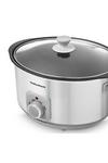 Morphy Richards Brushed Stainless Steel 6.5L Slow Cooker thumbnail 4