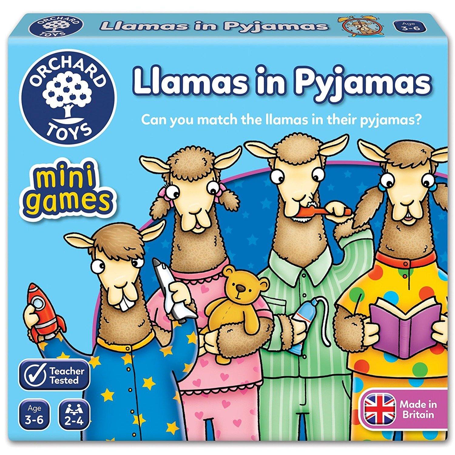 Llamas in Pyjamas Travel Game