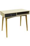 Watsons 'Industrial' - 1 Drawer Office Computer Desk  Dressing Table - Oak  Grey thumbnail 1