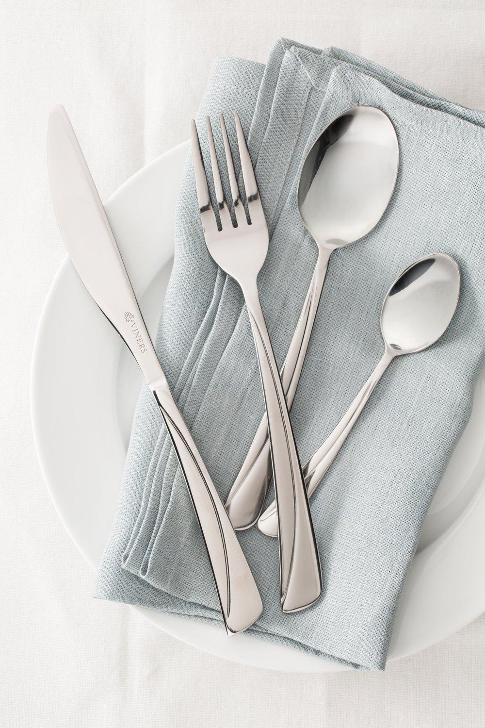 Viners 'Angel' 24 Piece Cutlery Set|silver
