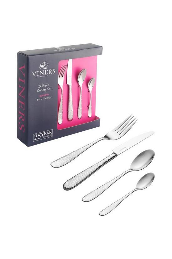 Viners 'Glamour' 24 Piece Cutlery Set 3