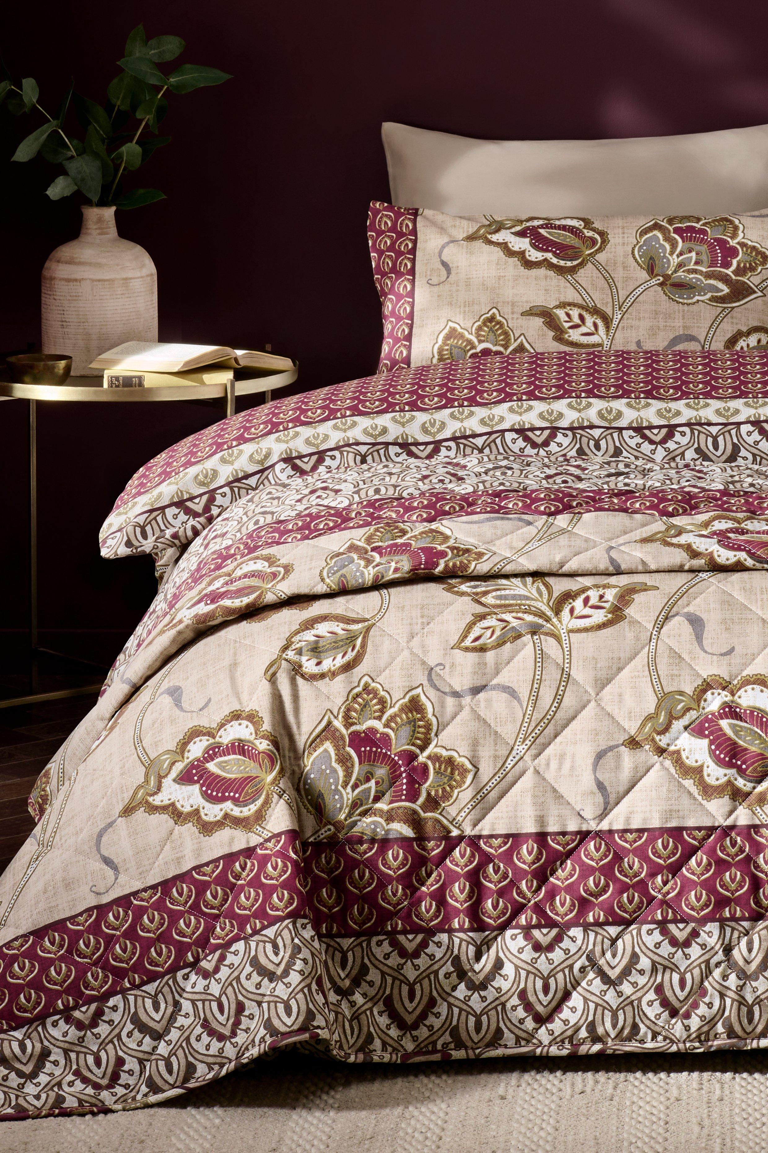 'Kashmir Paisley Floral' Bedspread
