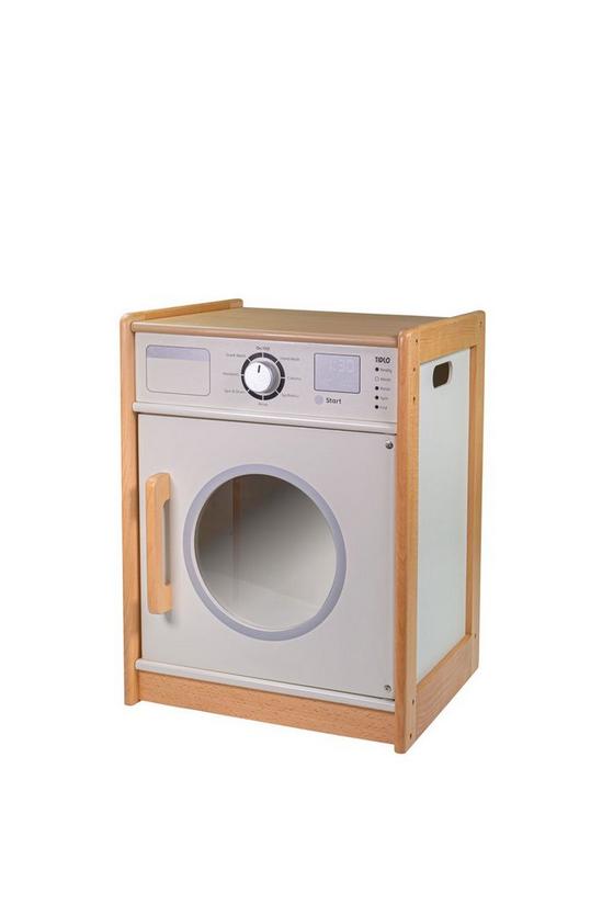 Tidlo Wooden Toy Washing Machine 1