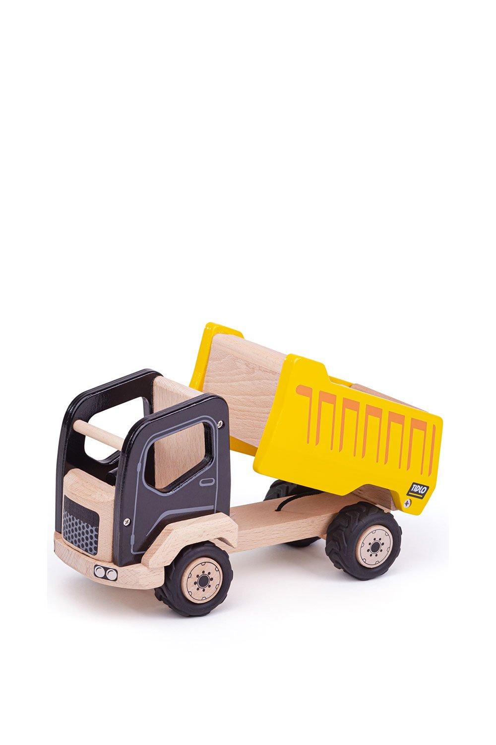 Tidlo Tipper Truck Toy|yellow