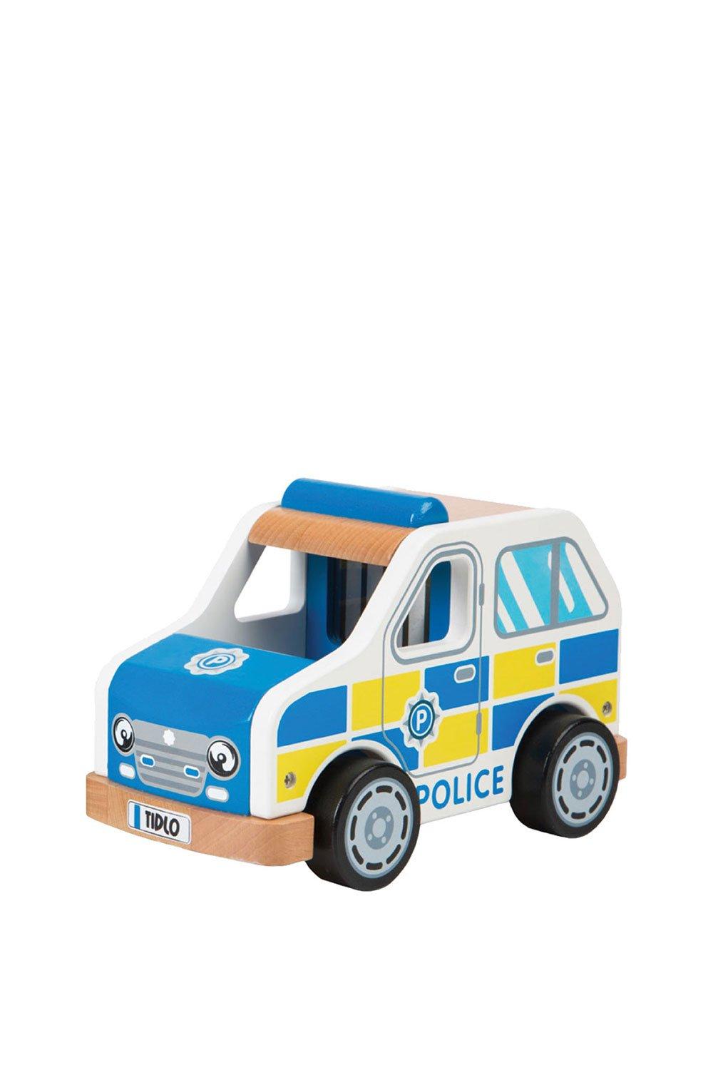 Tidlo Police Car Toy|blue