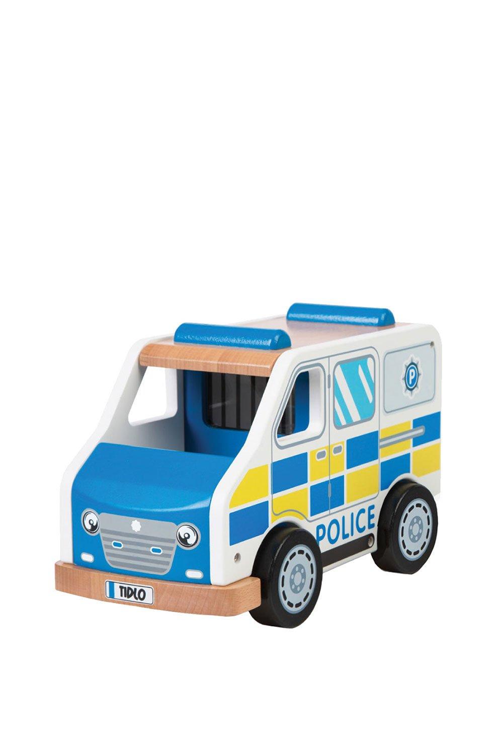 Tidlo Police Van Toy|blue
