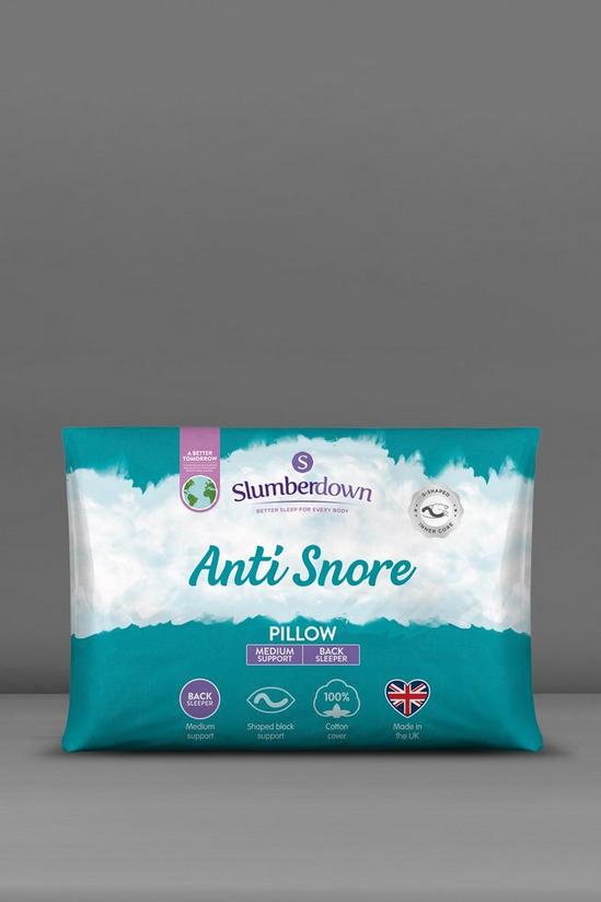 Slumberdown Single Anti Snore Medium Support Pillow 1