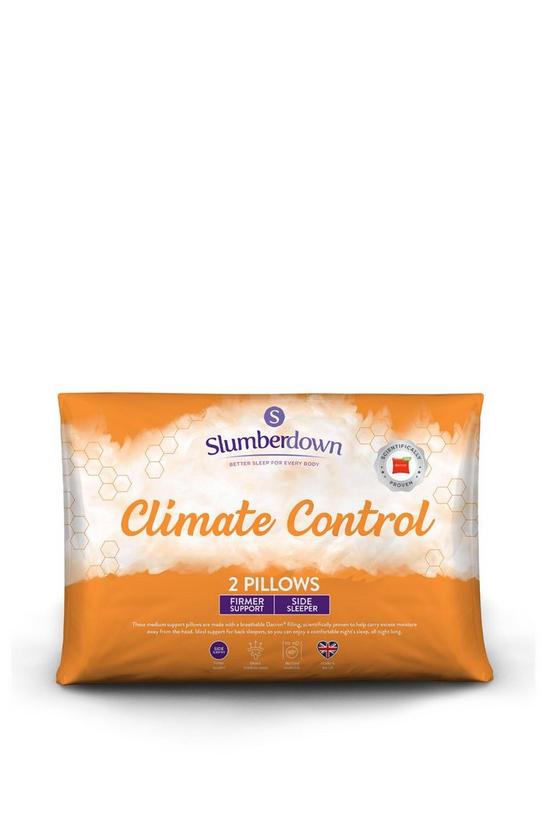 Slumberdown 2 Pack Climate Control Firm Support Pillows 1